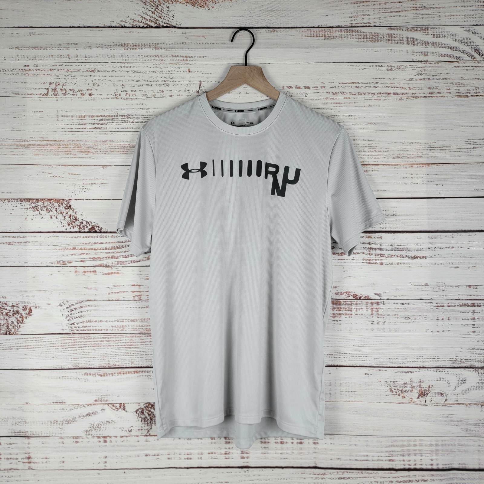 Under Armour Speed Stride Run T Shirt Mens Size L Fitted Halo Gray gallery