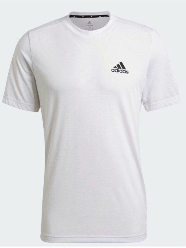 Men's Adidas size (M) Aeroready designed to move sport tee NWT gallery