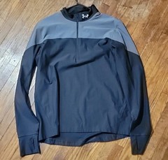 Under Armour Run Fitted 1/4 Zip Mens Size Large