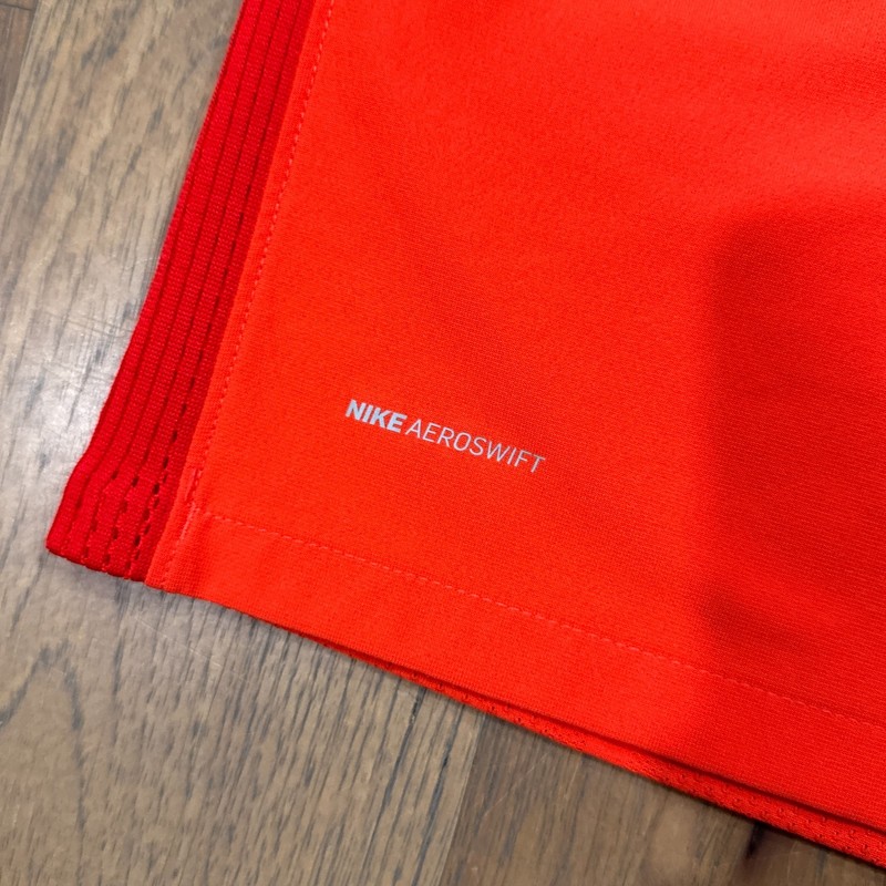 Nike Shirt Mens S Neon Red Aeroswift Dri Fit Striker Vented Performance Stretch gallery