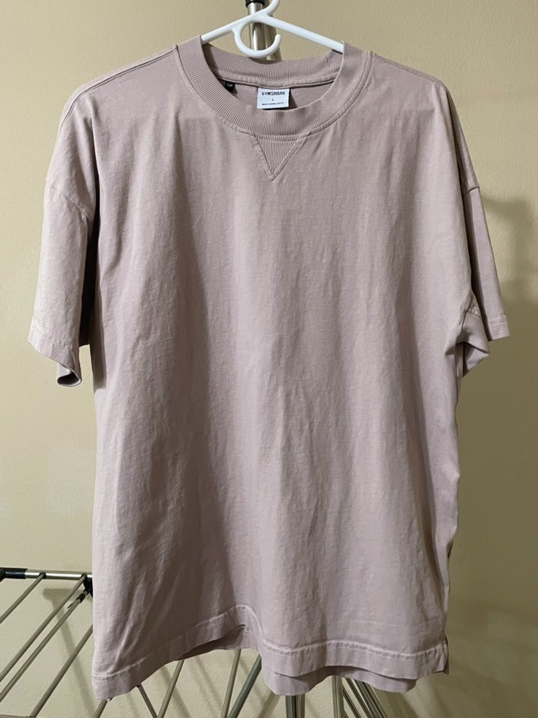 Gymshark Tan/Khaki Lrg Size Authentic Gym Embroidered Logo Activewear 23" gallery