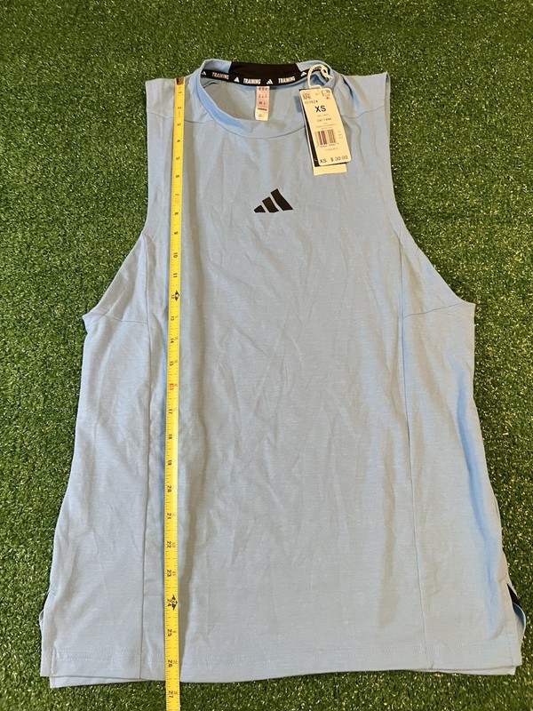 NWT Men’s Adidas Designed For Training Workout HEAT.RDY Tank Top Size X-small gallery