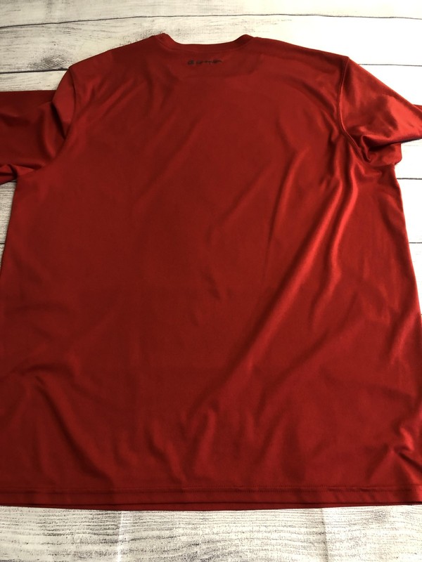 Champion Performance Shirt Mens 2XL Red Short Sleeve Athletic Tee Lightweight gallery