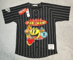 Headgear Classics Super Pacman Baseball Jersey Retro Medium NWT Nostalgia 1980