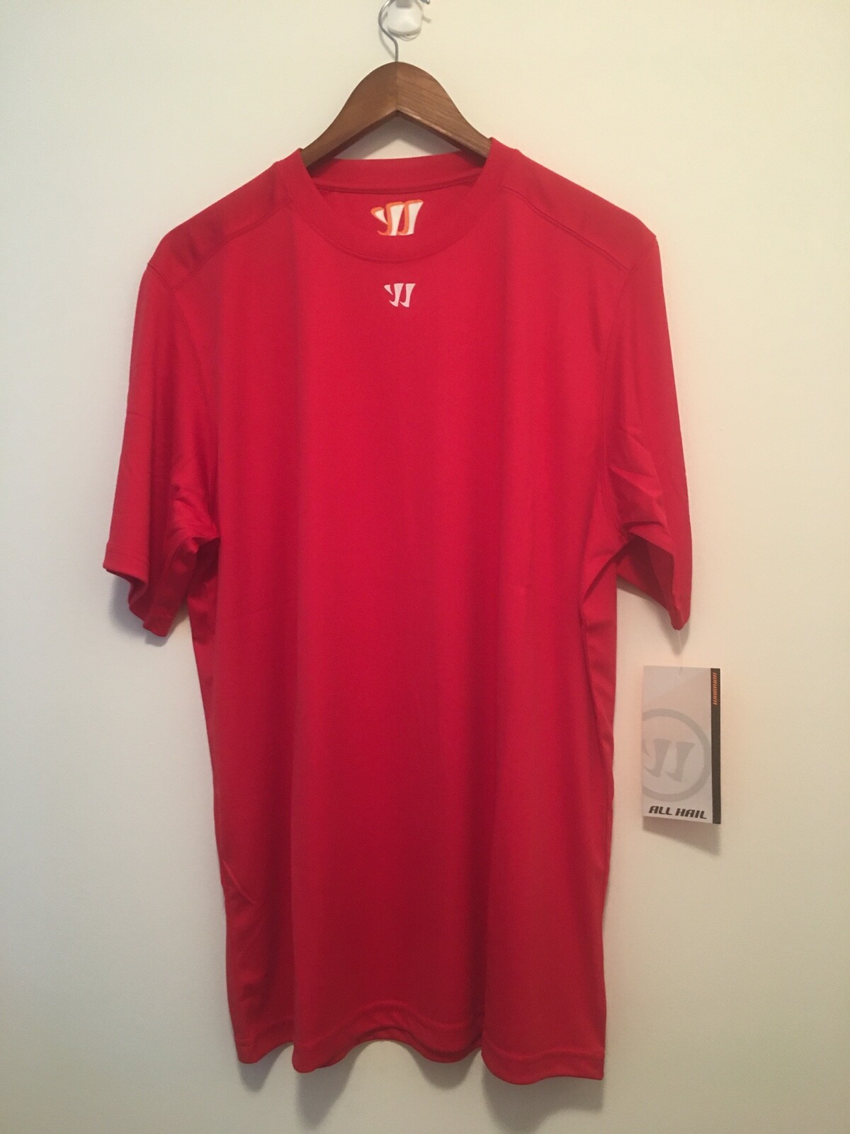 NWT! WARRIOR SHOOTER SHORT SLEEVE PERFORMANCE SHIRT - RED - WPTM190 TRE gallery