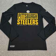Pittsburgh Steelers NFL Combine Training Long Sleeve Shirt New Era EUC