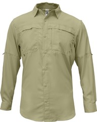 BAW Mens Fishing Shirt Khaki – 3XL