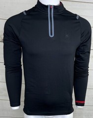 Spyder ProWeb Men’s Black 1/4 Zip Pullover Shirt Size Medium MSRP $68 NWT A5804