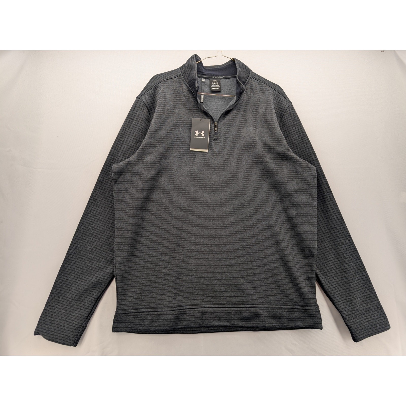 NWT Under Armour UA Storm SweaterFleece Men's ¼ Zip in Black size Large gallery