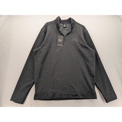 NWT Under Armour UA Storm SweaterFleece Men’s ¼ Zip in Black size Large