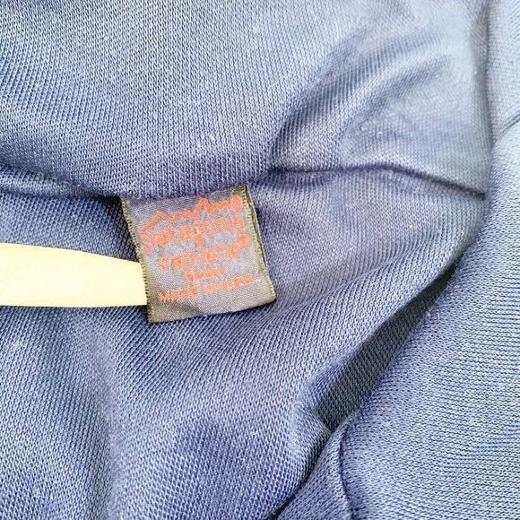 Patagonia Capilene Quarter Zip Pullover Mens Small Blue Long Sleeve Base Layer gallery