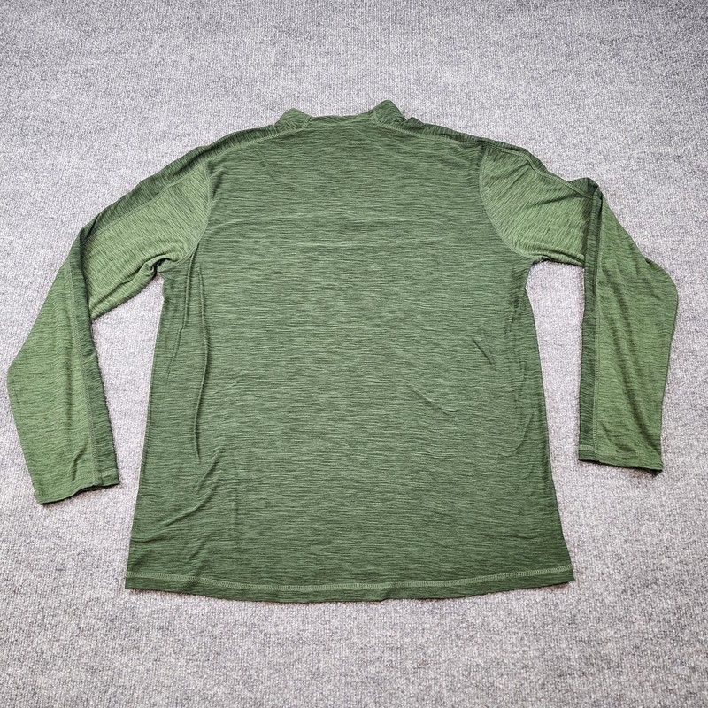 RBX X-Train Performance men's long sleeve 1/4 zip shirt olive gallery