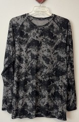 Old Navy Active Mens XL Tall Black Storm Long-Sleeved Performance Shirt! A4270