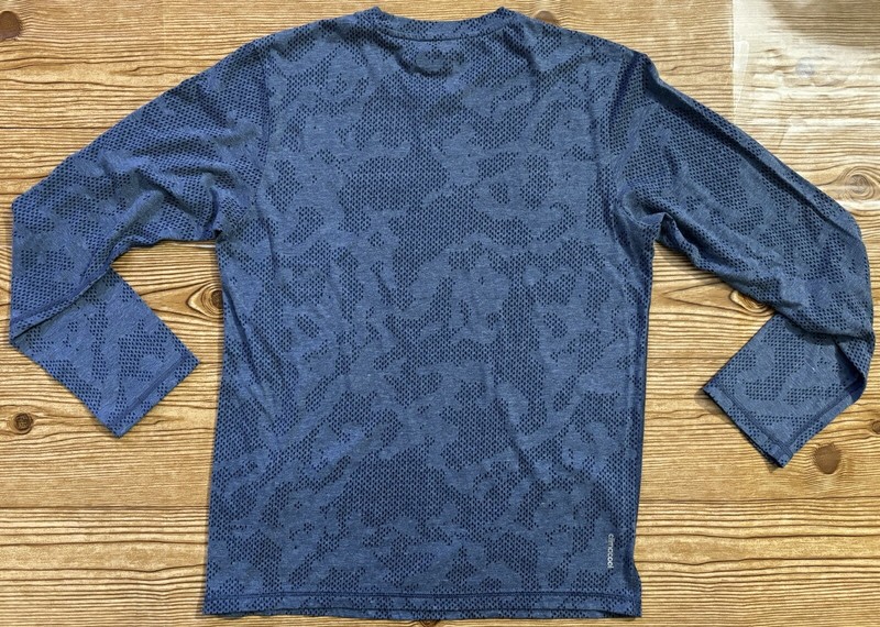 Adidas Aeroknit Climacool Blue Camo Long Sleeve Men’s Size Medium gallery