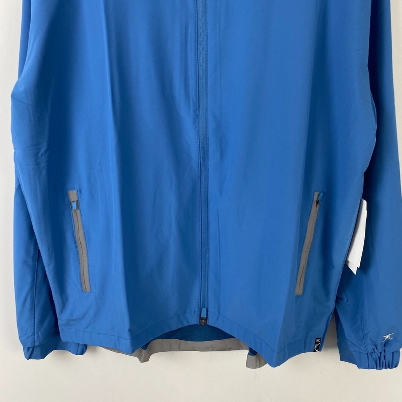 Kenneth Cole Golf Pullover Mens L Blue 1/4 Zip Stretch Light Performance Stretch gallery