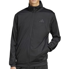 Adidas Mens Essentials Warm-up 3-Stripes Track Top, Black, Small Tall/ ST