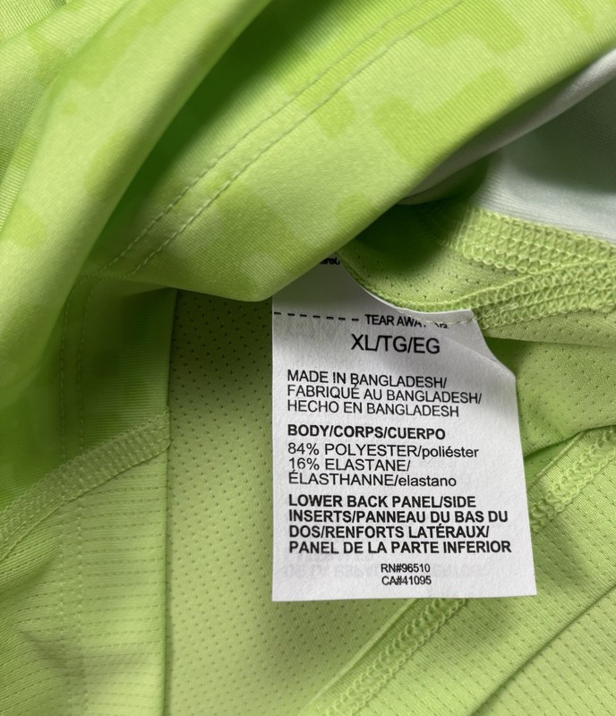 Under Armour Compression HeatGear Armour Printed SS Shirt Green 1383321 Men's XL gallery
