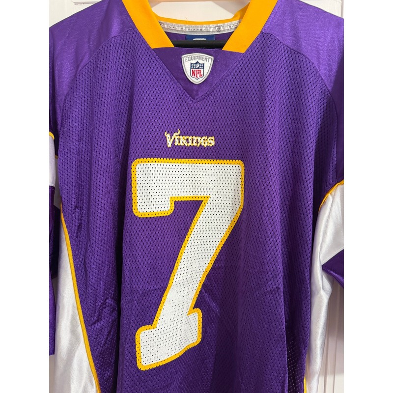Throwback Christian Ponder Minnesota Vikings Jersey Size XXL gallery