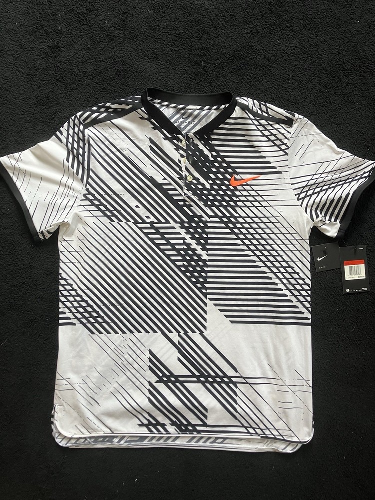 NWT Nike Federer RF Advantage 2017 Australian Open Shirt - 830905-100 - Size L