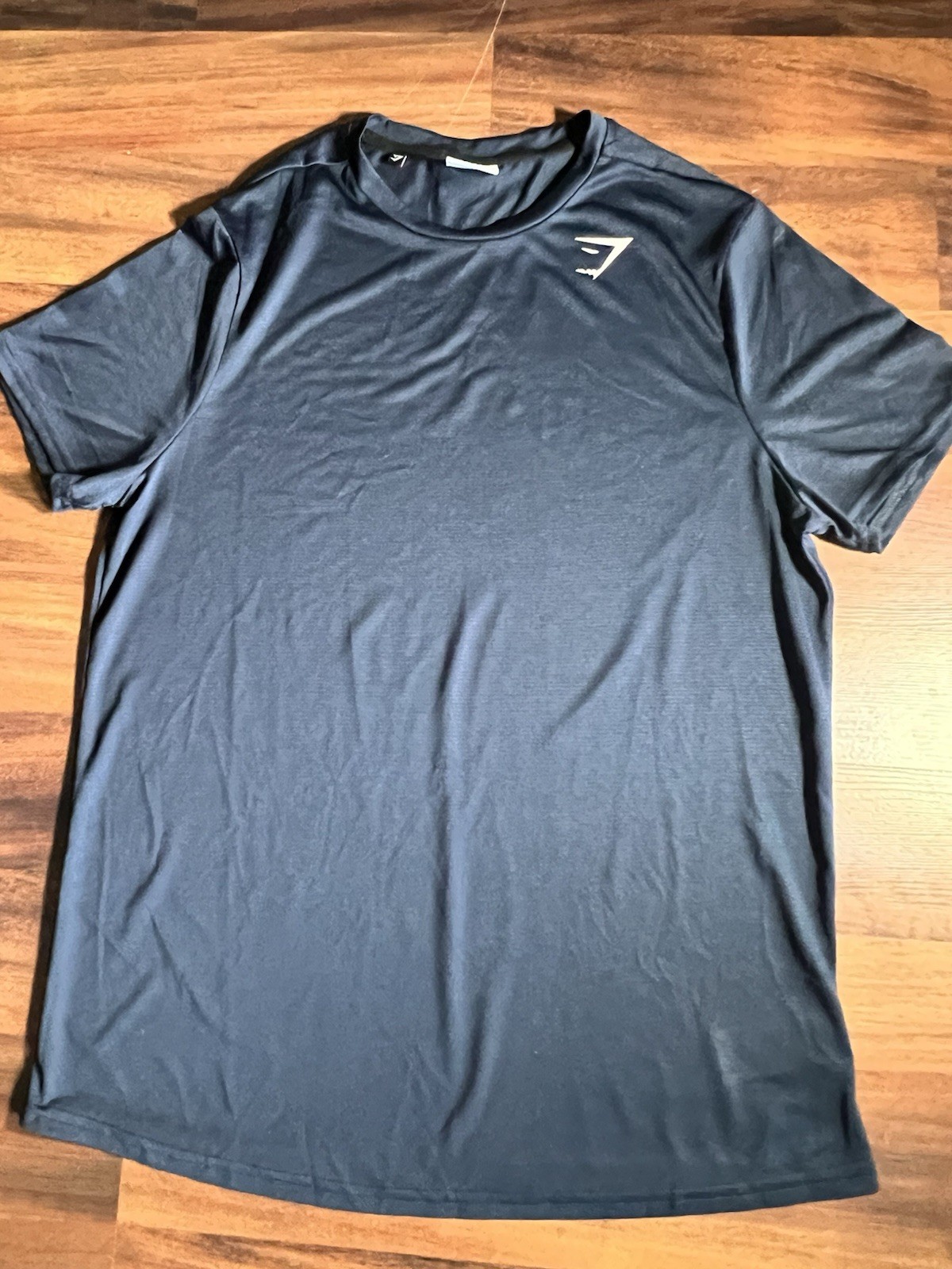 Gymshark Arrival Shirt Mens Small Blue Short Sleeve Regular Fit Gym Training Run gallery