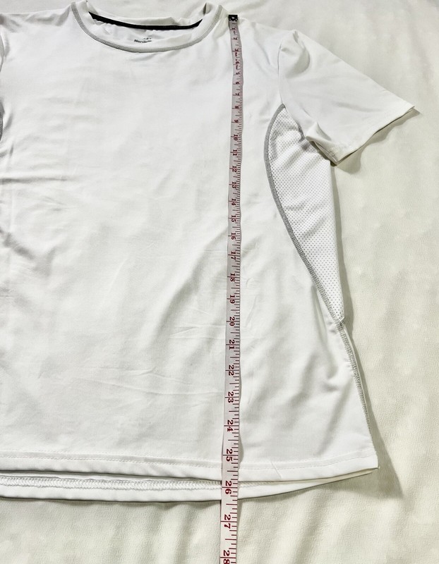 NordicTrack Men’s Short Sleeve Performance Stretch T-Shirt Color White Size M gallery