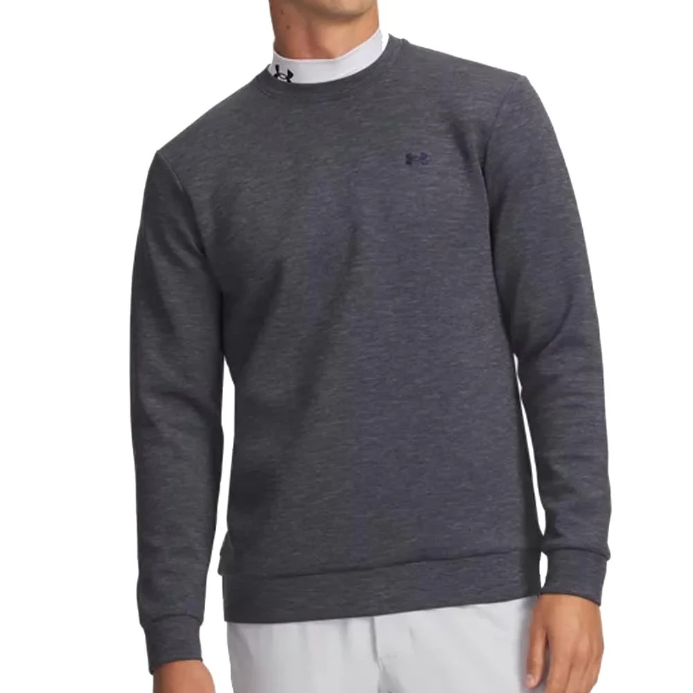 Under Armour Drive Men's Midlayer Crew | Midnight Navy | Size: Large gallery