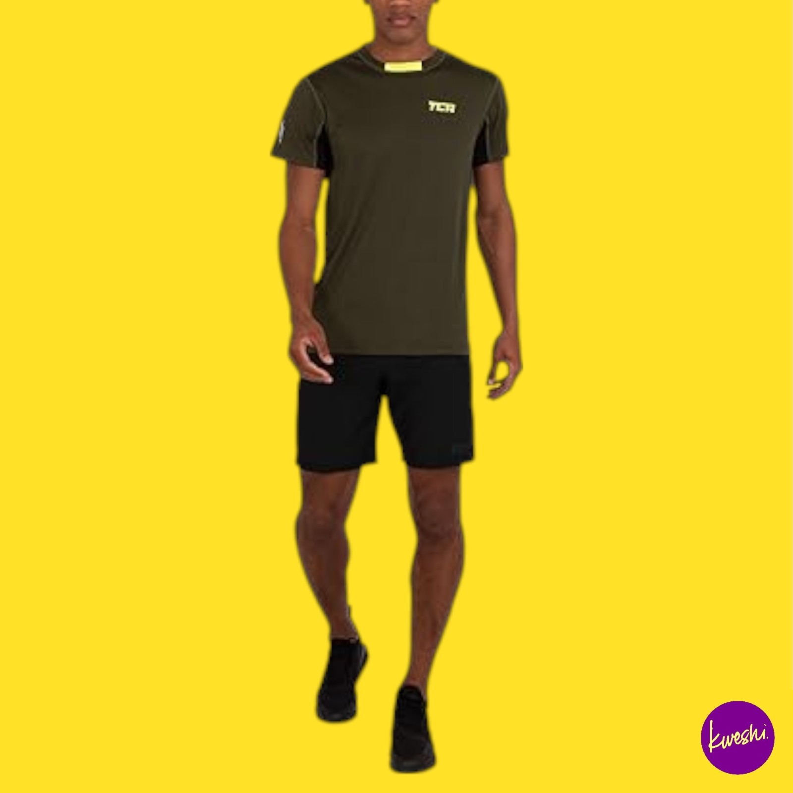 TCA Men's Atomic Quick Dry Performance T-Shirt, Forest Night, UK XXL | EU 56 gallery