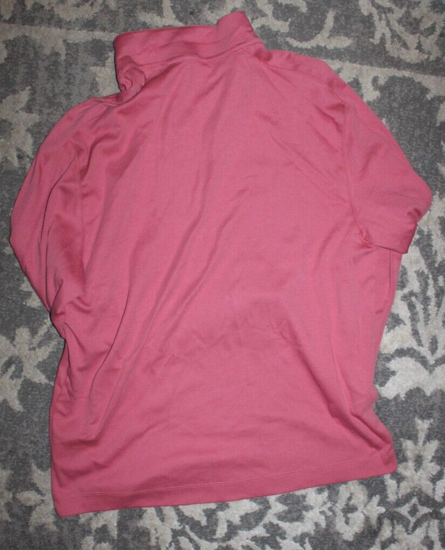 Van Heusen Regular Fit 1/4 Zip Pullover Men's Sz Large Long Sleeve Shirt NWT $30 gallery
