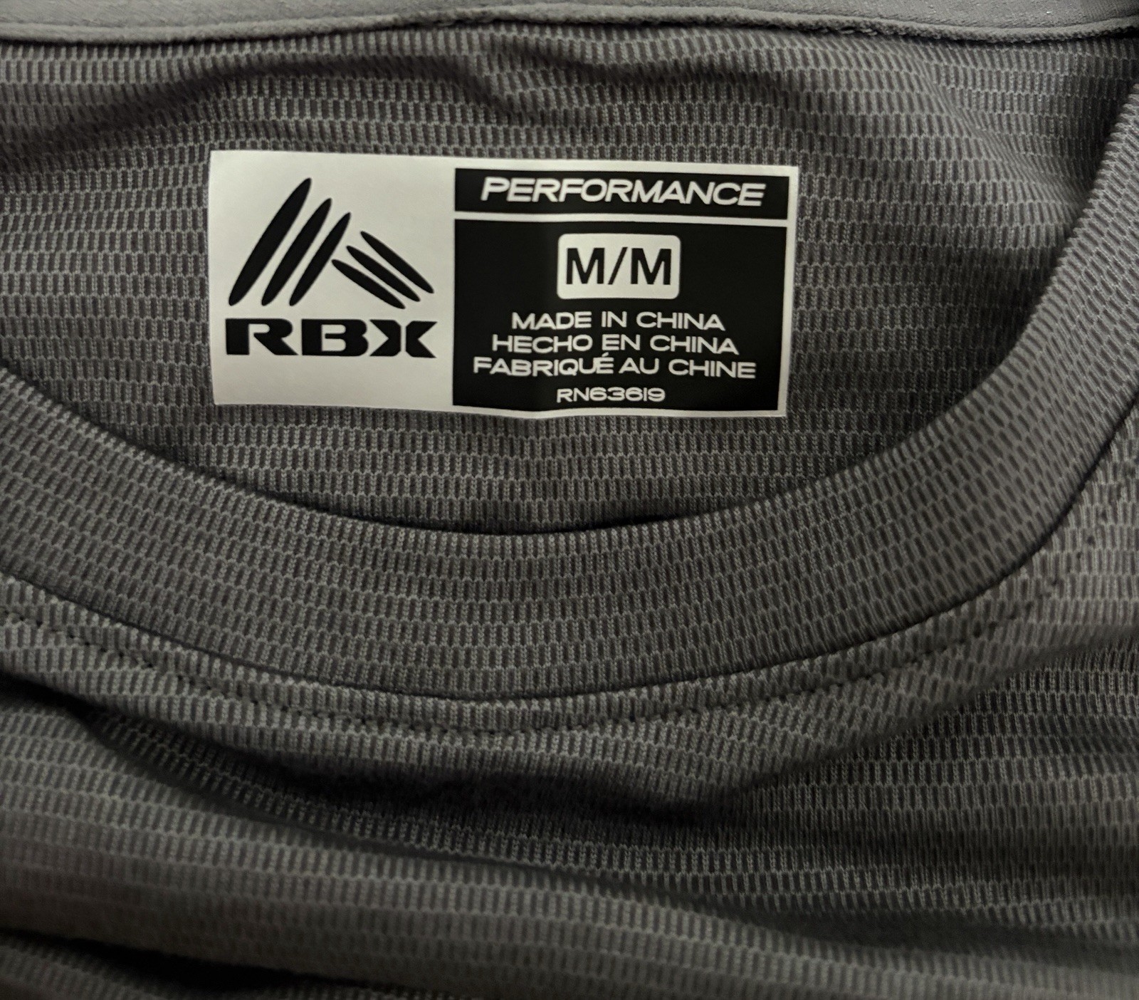 NEW WITH TAGS RBX Men’s Performance Athletic T-Shirt Size M gallery
