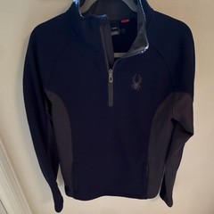 Spyder Men’s Navy 1/4 Zip Pullover Size S