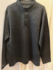 Antigua Mens Quarter Zip Pullover Light Quilted Stitch Pattern XXL NWOT