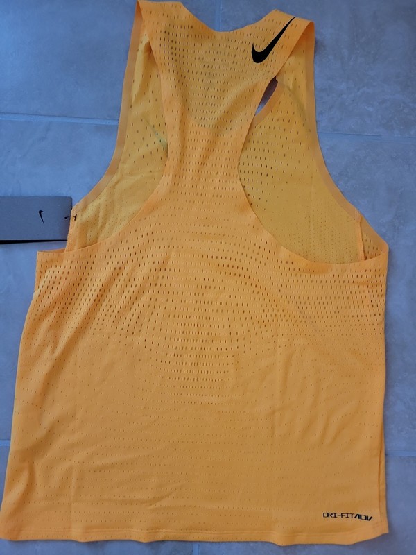 Nike DRI-FIT ADV Aeroswift Pro Elite Running Singlet Men's M $95 NWT FN4231-845 gallery