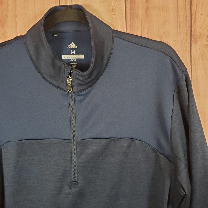 adidas Golf Half Zip Pullover Mens Sz M Medium Loose Fit Stretch gallery