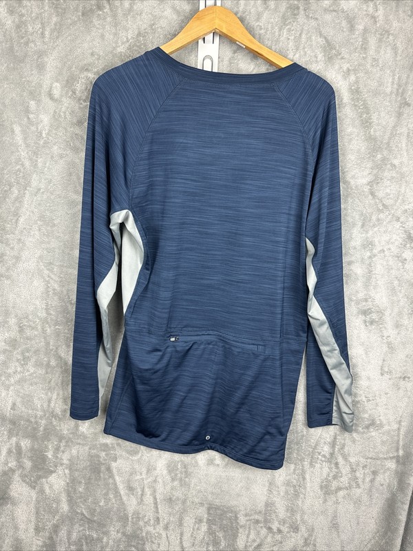 Hang 10 UV Protection Size XL Blue And Gray Surf Shirt Pocket In Back gallery