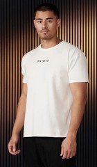 Mens Youngla Off White Tan T-shirt XL