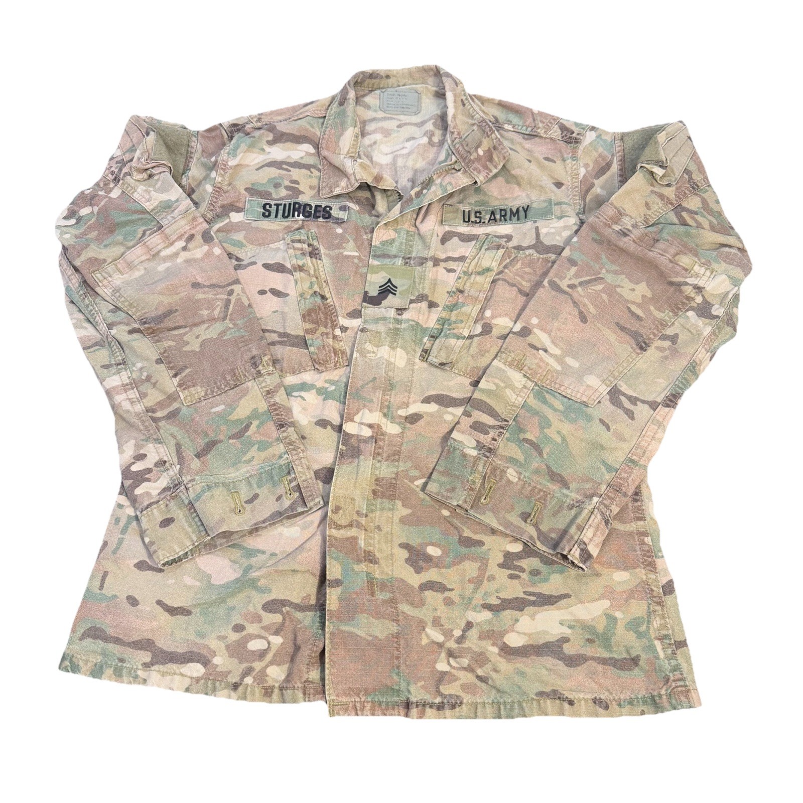 Used ARMY OCP ACU COAT Flame Resistant Combat Uniform Shirt Small Regular gallery