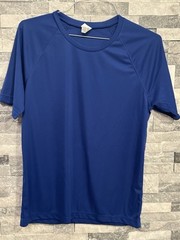 NWOT ALO Shirt Mens Royal Blue Idol Performance Tee Gym Small Sz S Activewear