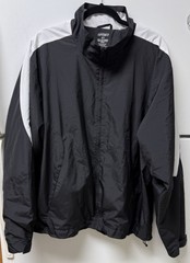 Roundtree & Yorke Sport Outfit Size XLT Black & White Good No Rips Or Holes