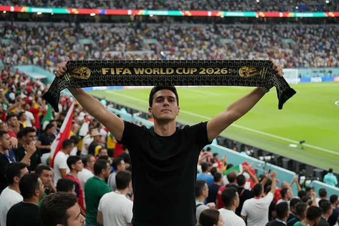 Official FIFA World Cup 2026 Edition - Polyester Trophy Scarf – Gameday Fan Wear gallery