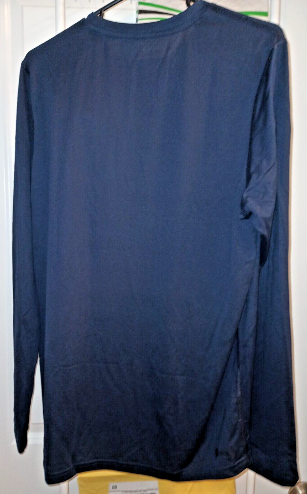Adidas Men's Creator LS Tee Compression Long Sleeve Shirt EK0124 - NAVY BLUE gallery