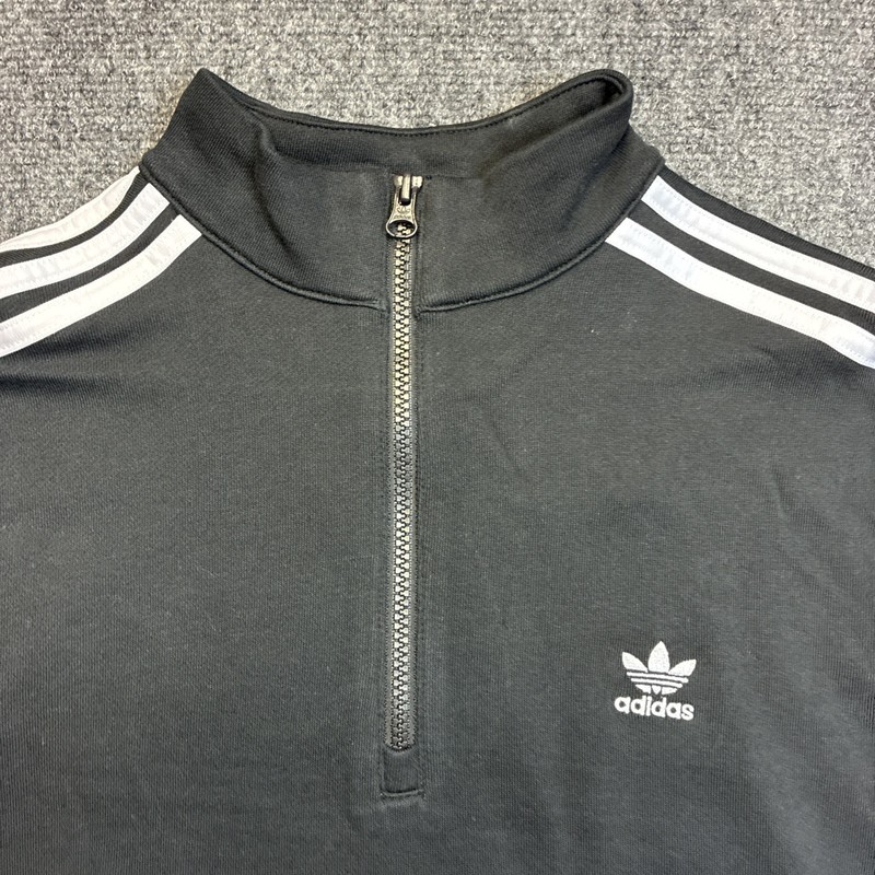 Adidas Adicolor Trefoil Quarter Zip Sweatshirt Medium gallery