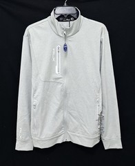 RLX Ralph Lauren Performance Zip Front Jersey Jacket Grey HTR Men’s SZ.M NWT$188