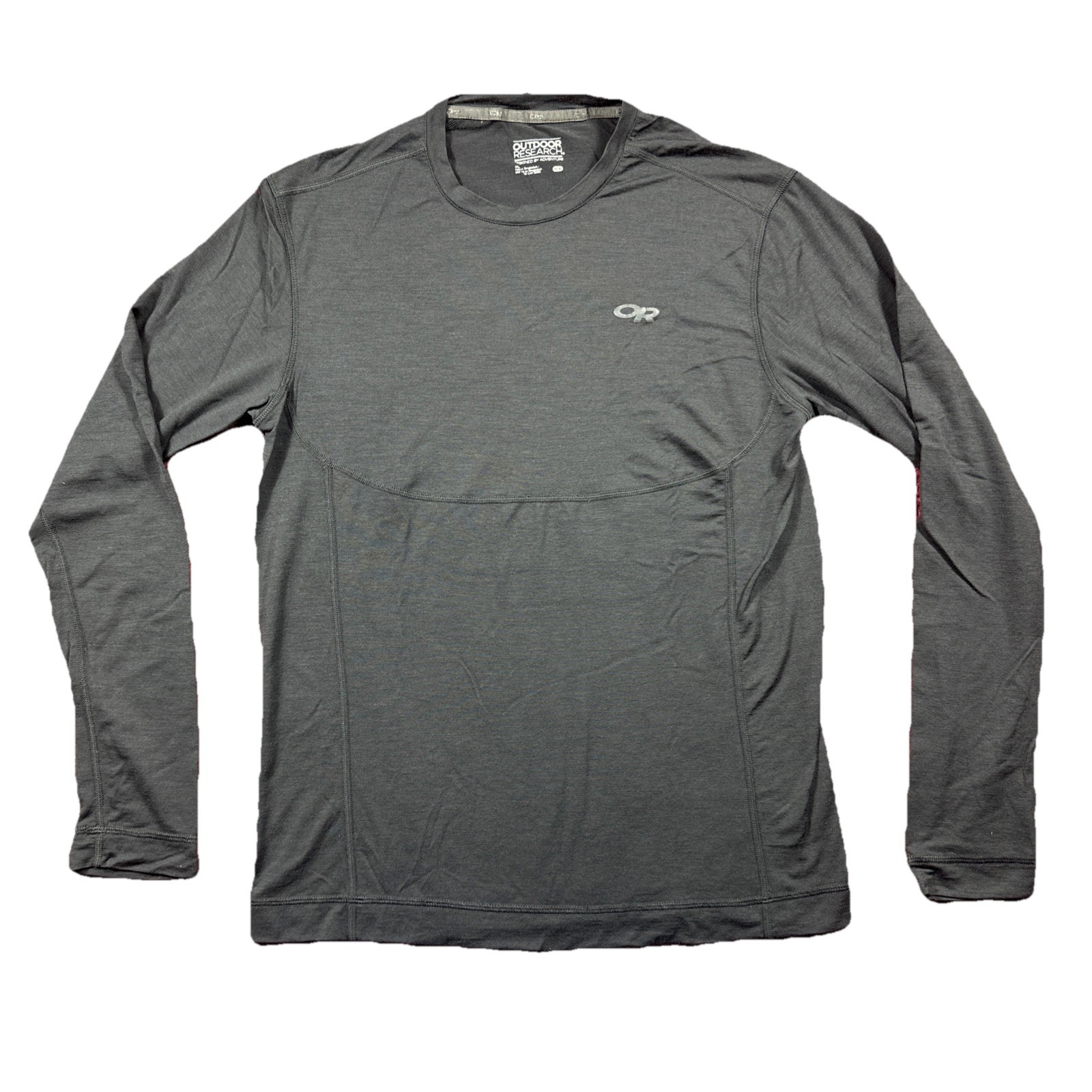 Outdoor Research Shirt Mens Medium Long Sleeve Base Layer Charcoal Gray gallery