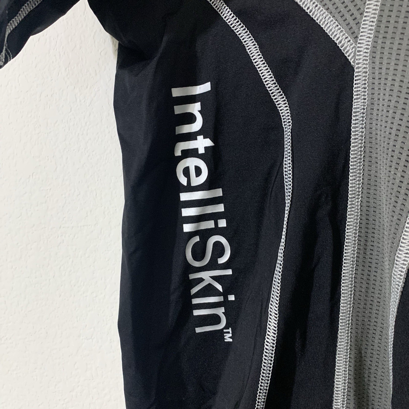 IntelliSkin Foundation Men’s Compression Posture Shirt XL Black Gray Zip S/S gallery