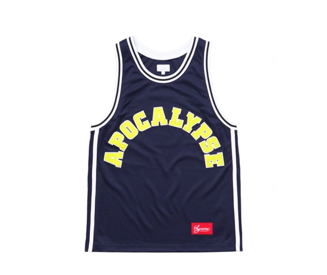 Supreme "Apocalypse" Basketball Jersey SS16KN25 gallery