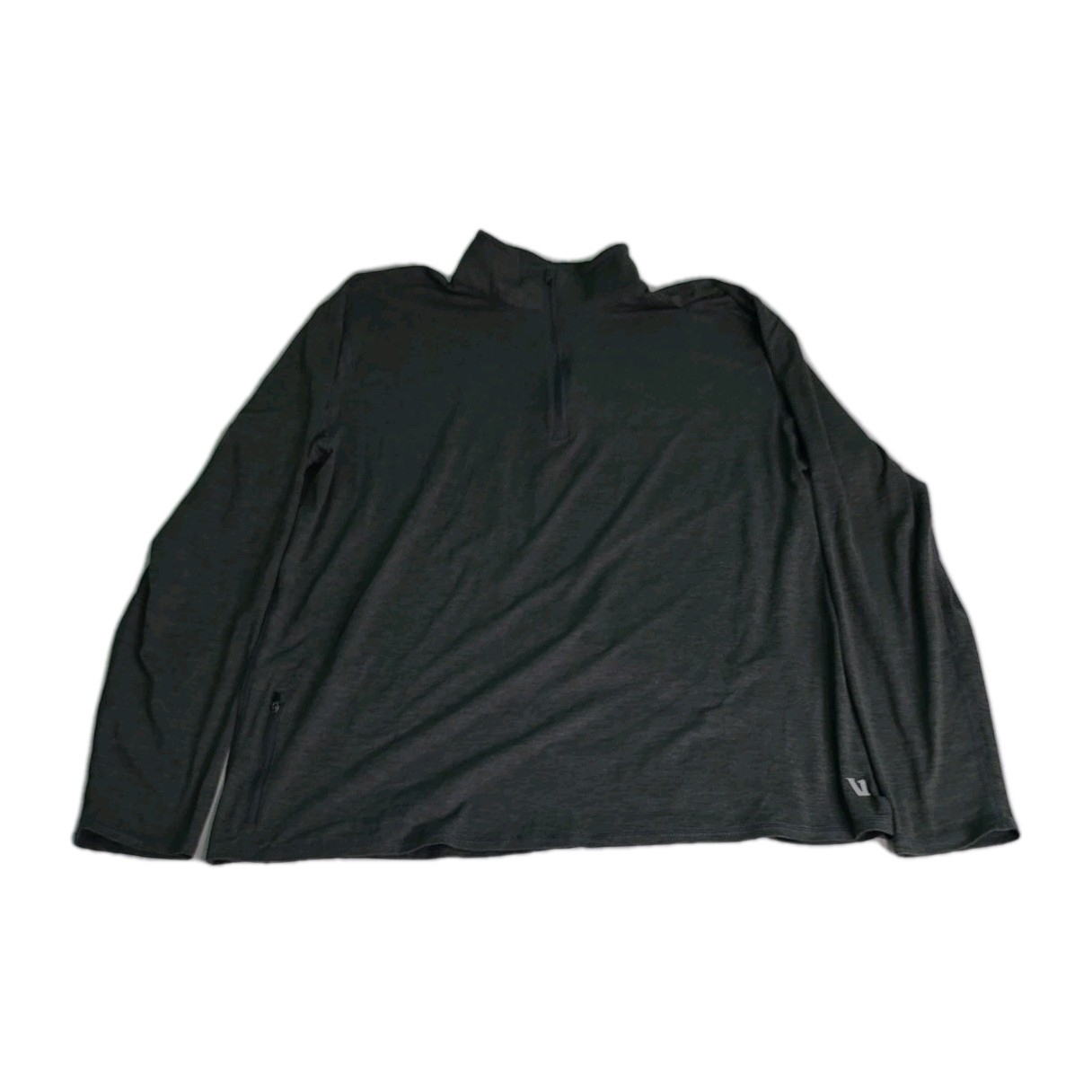 Vuori Ease Performance 1/4 Zip 2.0 Pullover Men’s Sz 2XL Charcoal Heather V221 gallery