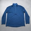 Vineyard Vines Performance Mens Medium 1/4 Zip Long Sleeve Blue Golf Pullover gallery