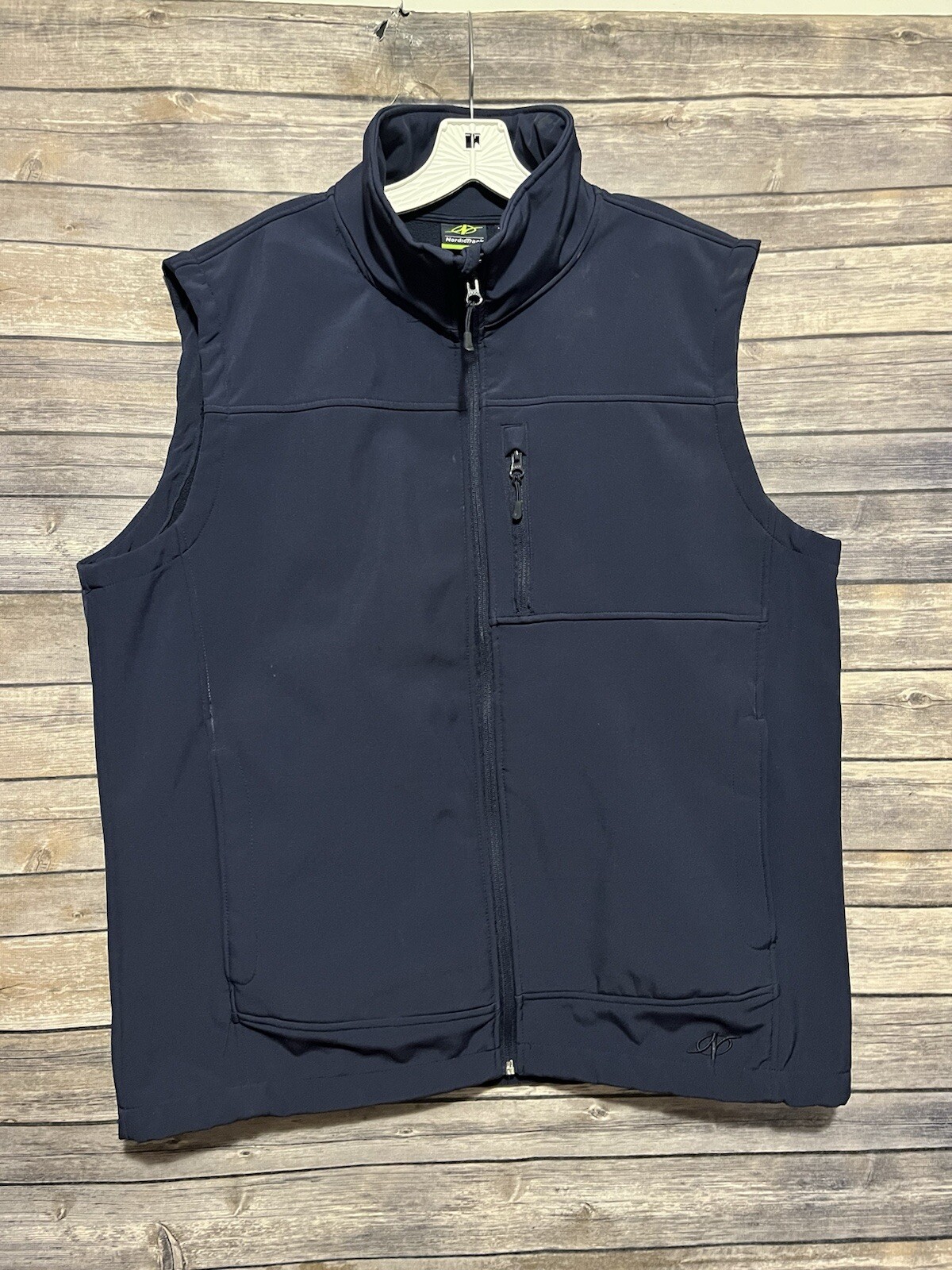 Nordic Track Workout Vest - Navy Blue Sleeveless - Size XL Athleisure gallery