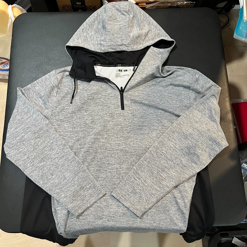 MSX by Michael Strahan Quarter-zip Pullover Hoodie Activewear Athleisure XXL gallery