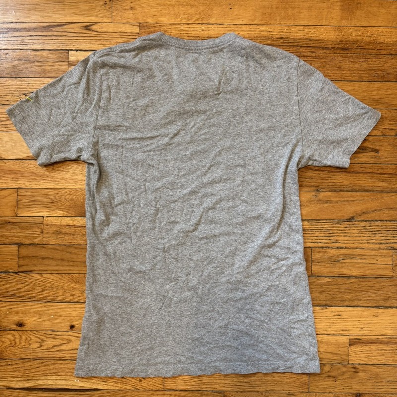 Roger Federer Nike Tennis Gray Regular Fit Short Sleeve T-Shirt Men’s Size M gallery